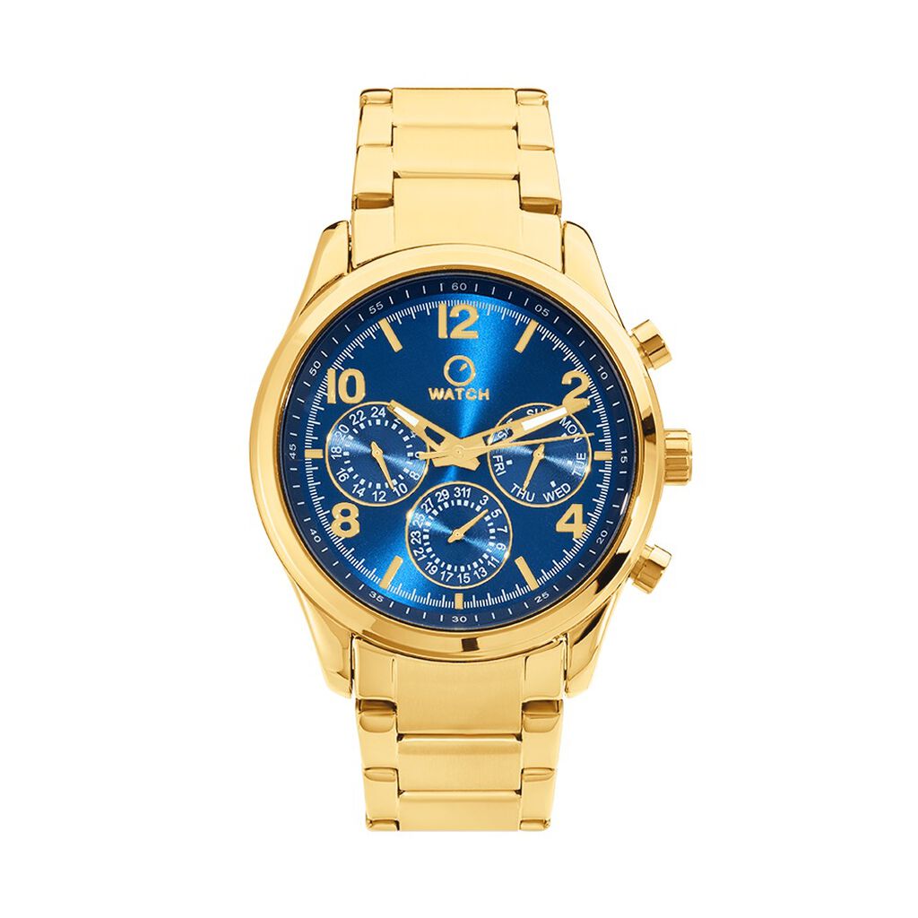 Montre O Watch Trendy Bleu