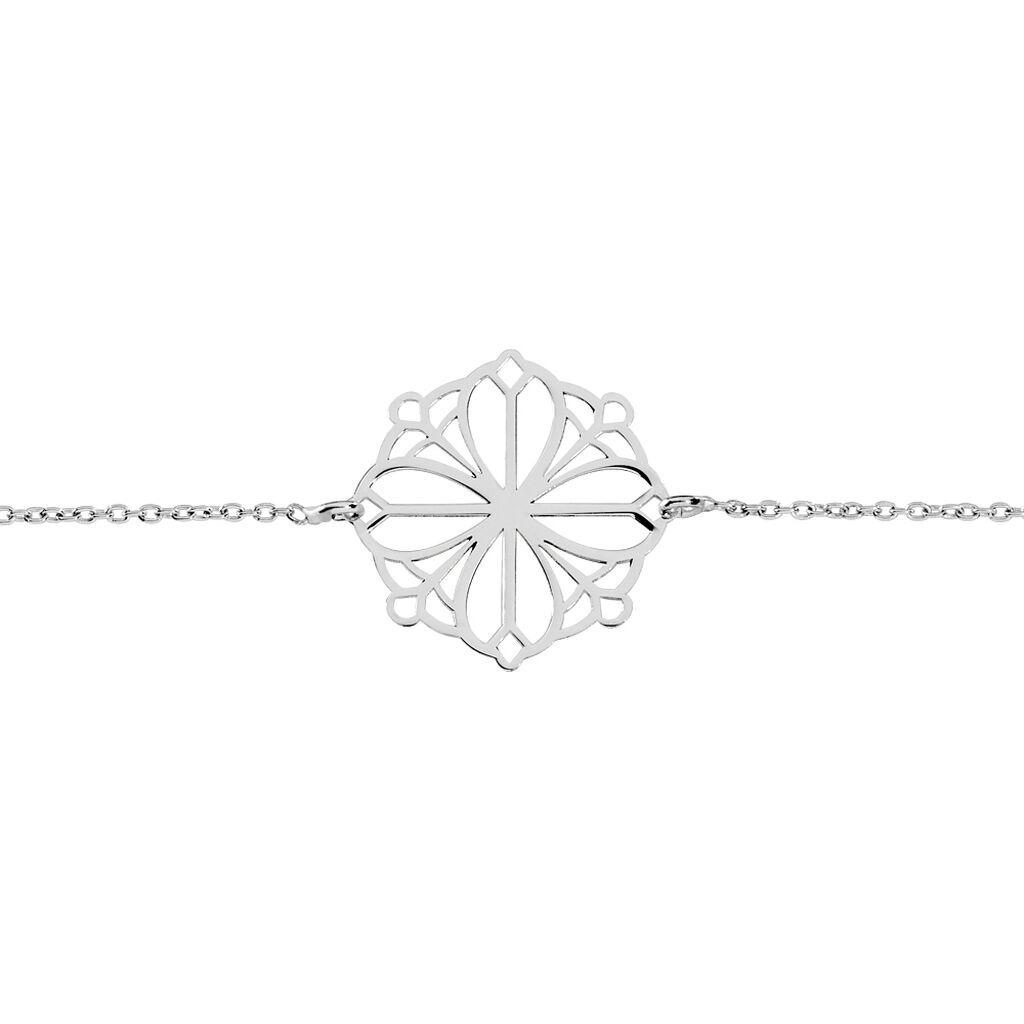 Bracelet Laetiti Argent Blanc