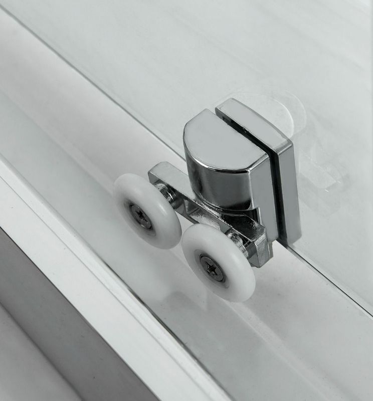 Badstuber - Boston - Douchecabine - Chroom - 120x90x215cm