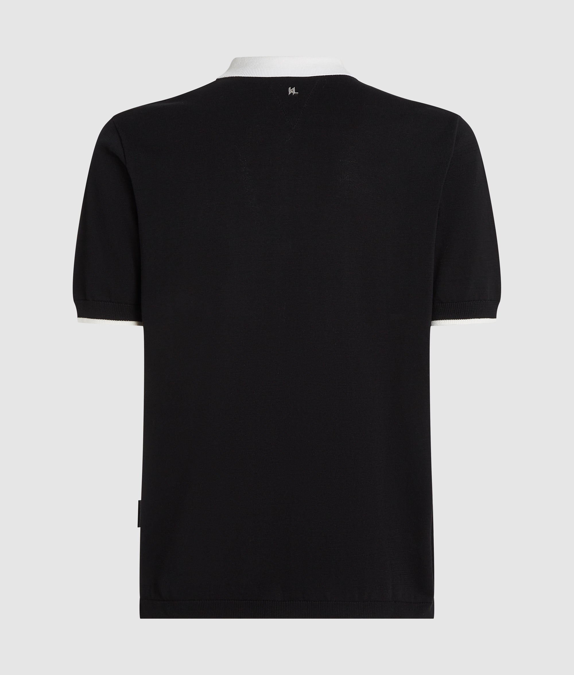 Contrasterende kraag polo shirt