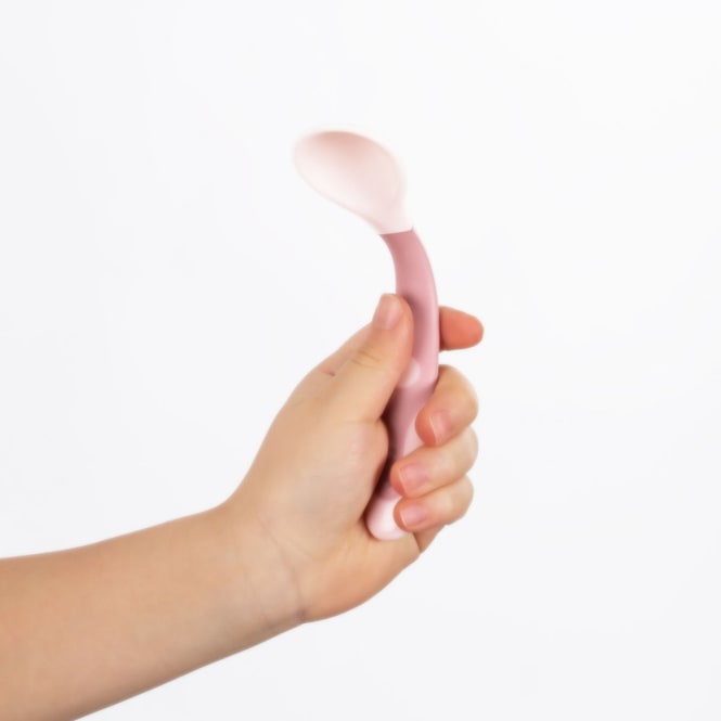 Reer - Lernbesteck 360° biegbar - rosa - 2tlg.