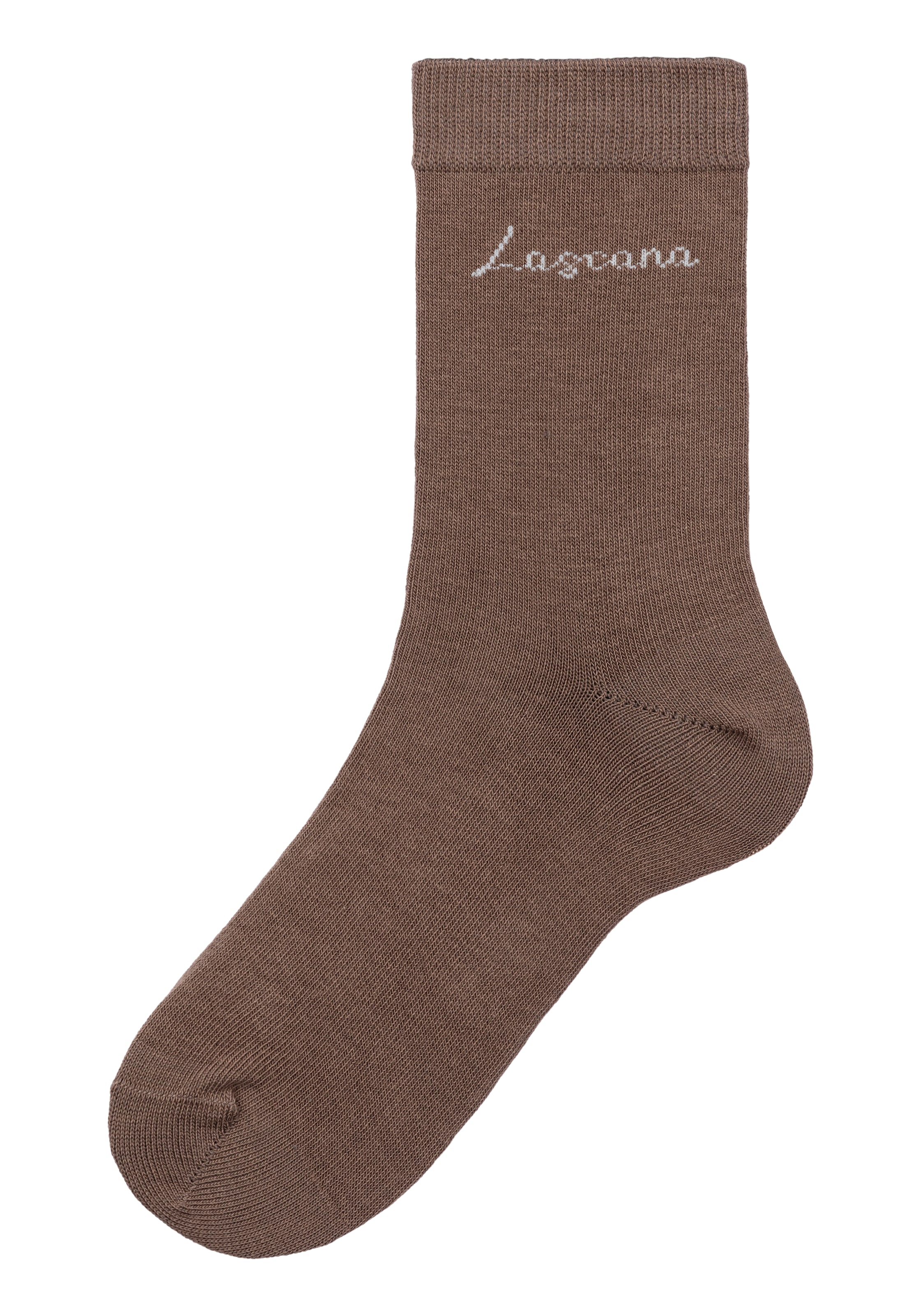 LASCANA Basicsocken Box, 4 Stk. tlg. in ansprechender Geschenkbox