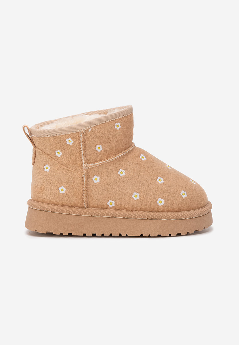 Bottes pour filles beige Silvara