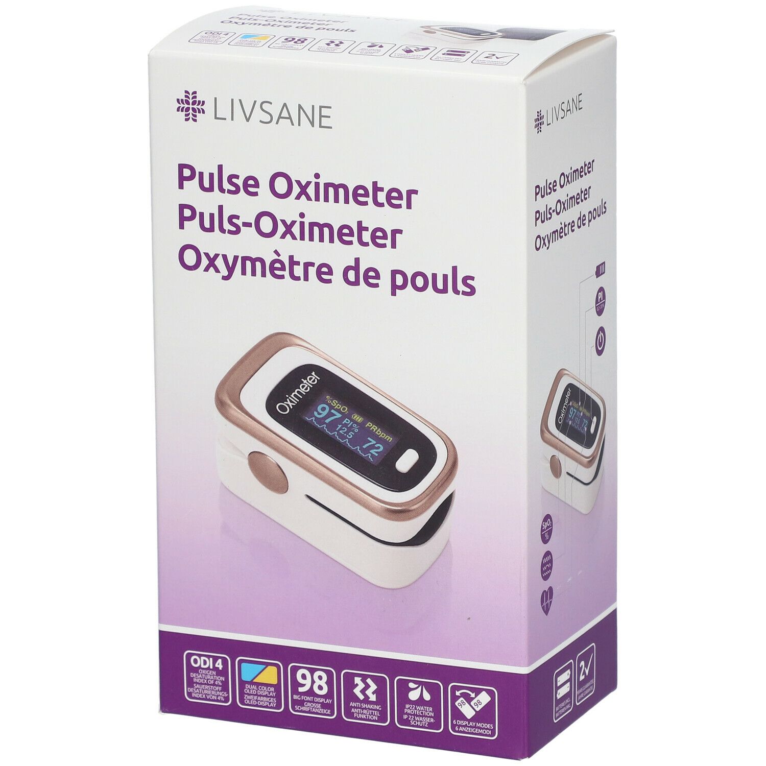 LIVSANE Puls-Oximeter