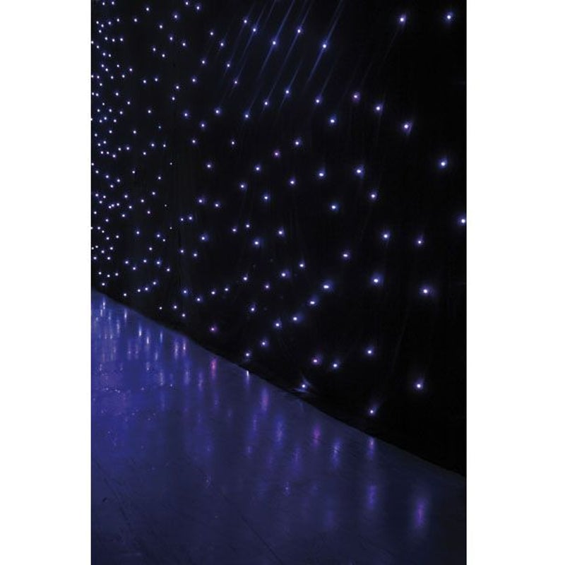 Showtec Star Dream 6x3m RGB LED-gordijn met controller
