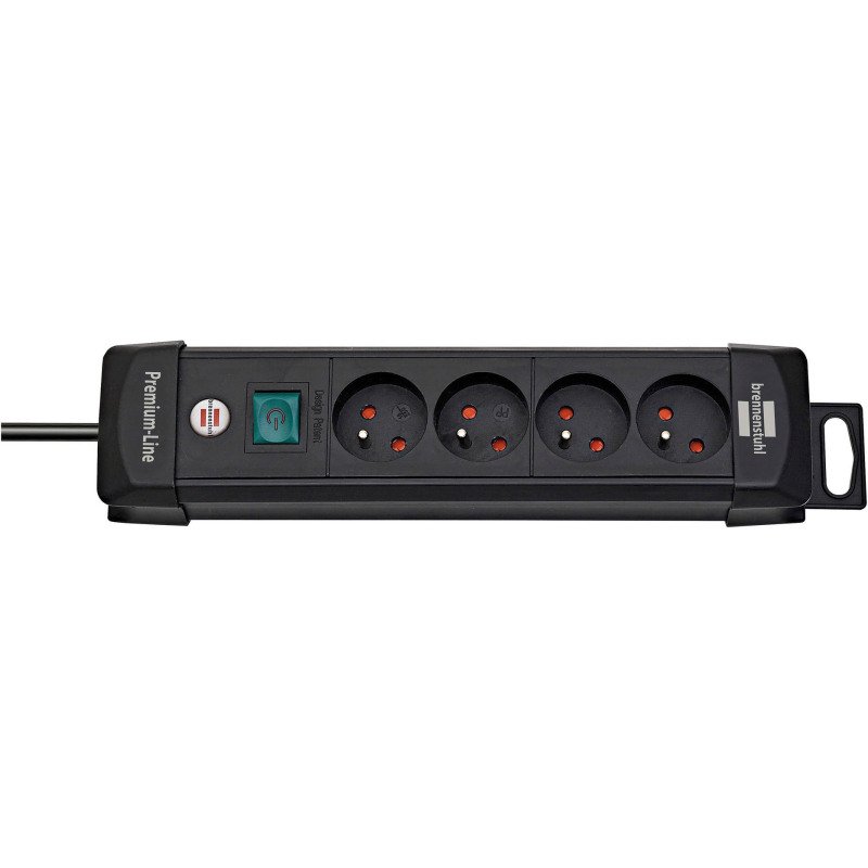 BRENNENSTUHL Multiprise Premium Plus 4 prises avec interrupteur 1,8 m