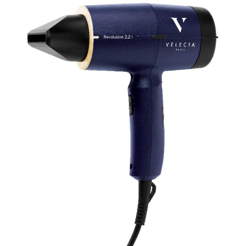 Sèche-cheveux ionic Tgr Revolution 2.2i bleu cosmos 2200W Velecta® Paris