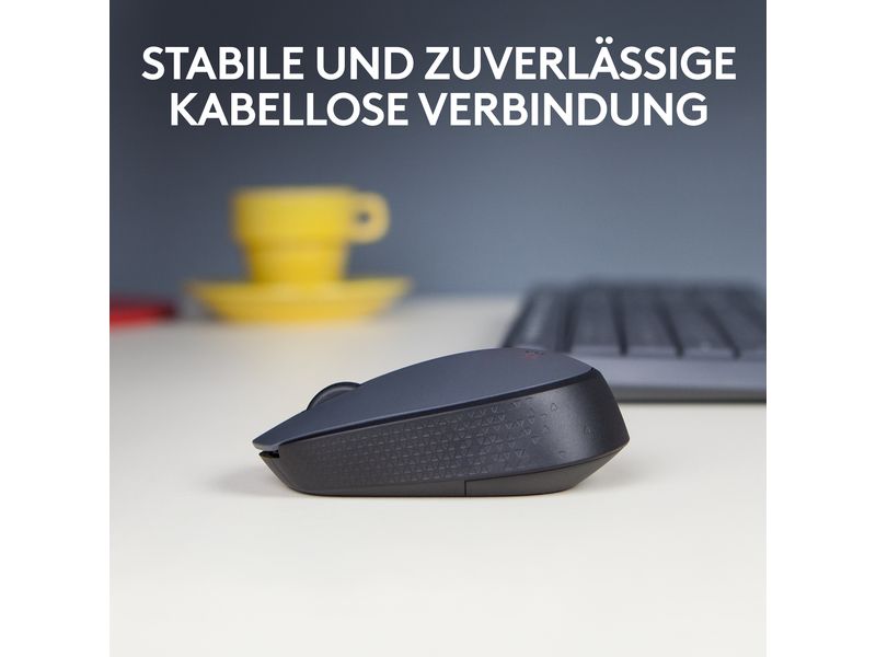 Logitech Maus M170 , kabellos Kleine 3-Tasten-Wireless-Maus für Links- & Rechtshänder mit bis zu 12 Monaten Batterielaufzeit