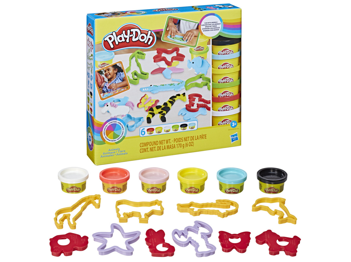 APRENDIZAGEM PLAY-DOH MODELOS SORTIDOS