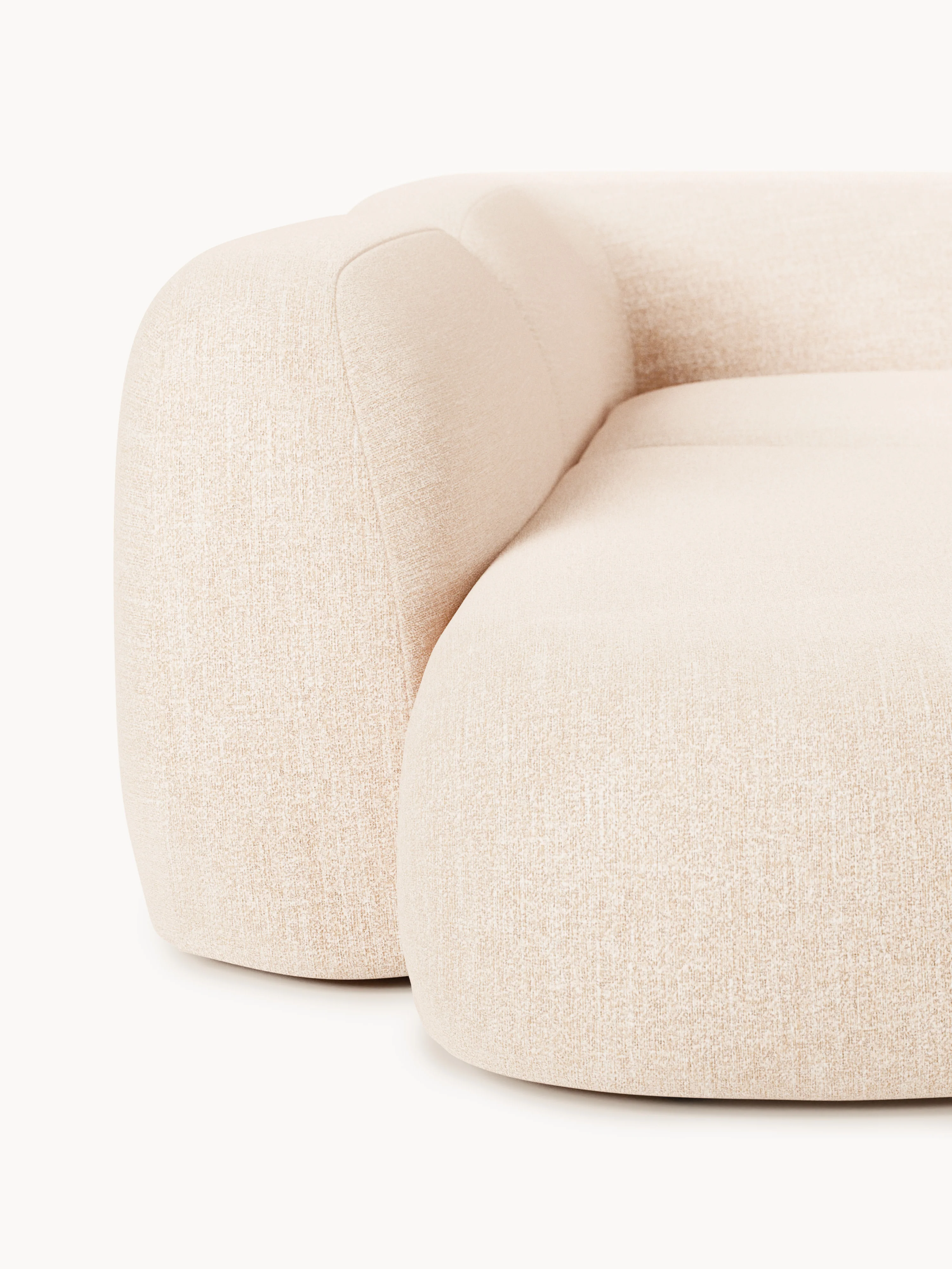 Modulaire bouclé XL bank Wolke