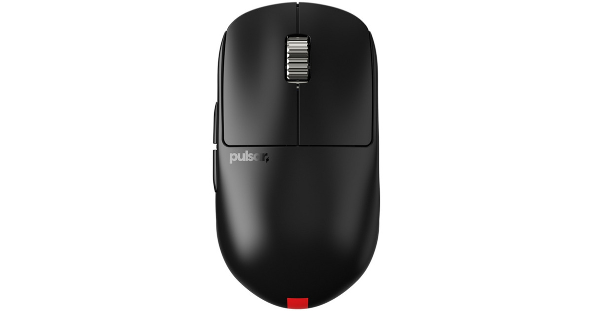 PulsarX2H v3 eS Medium Wireless Gaming Mouse  (Zwart, 32000 dpi, 8K)