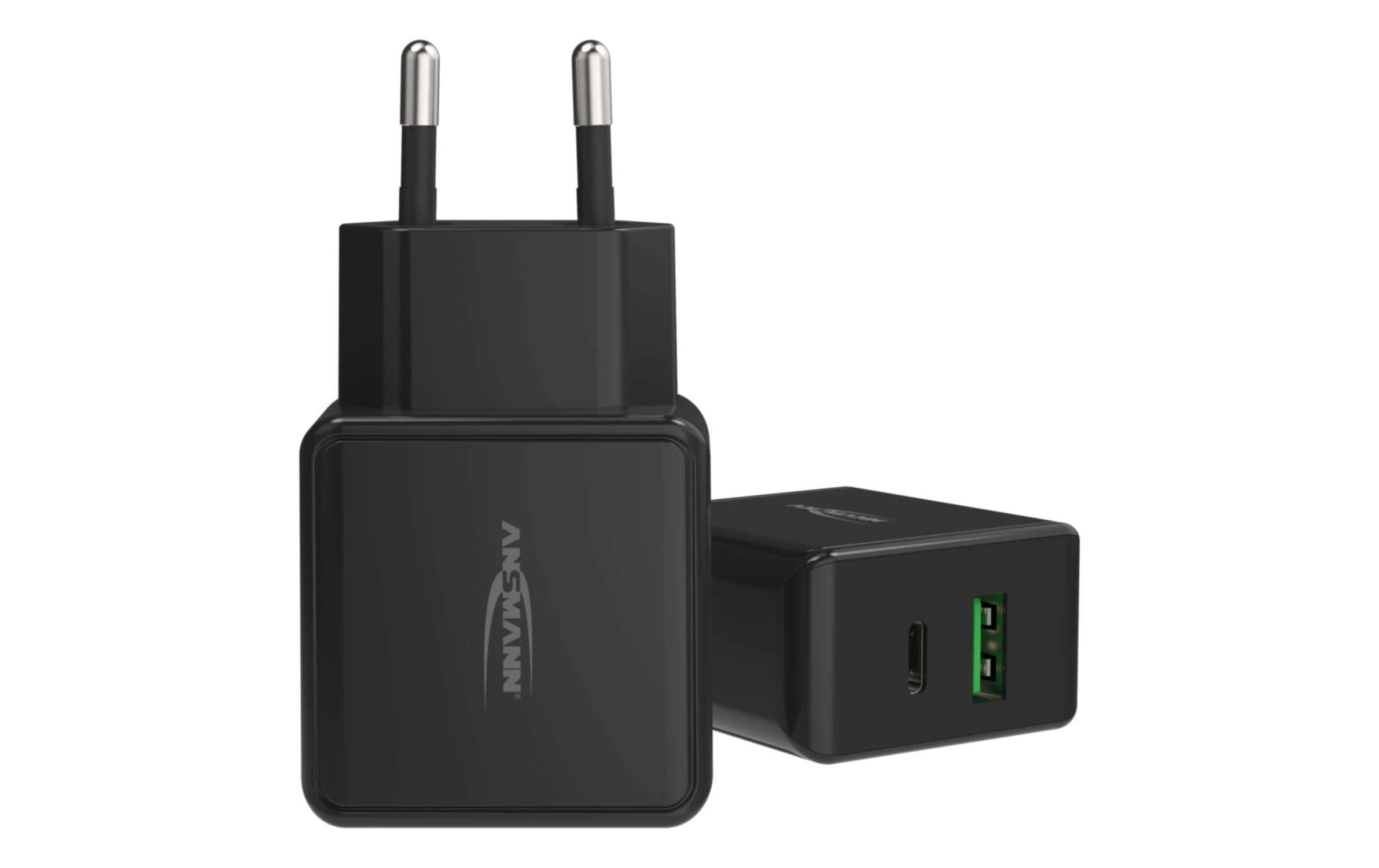 USB-Wandladegerät Home Charger HC218PD, 18 W, SchwarzLeistungsstarker Indoor USB-Ladeadapter