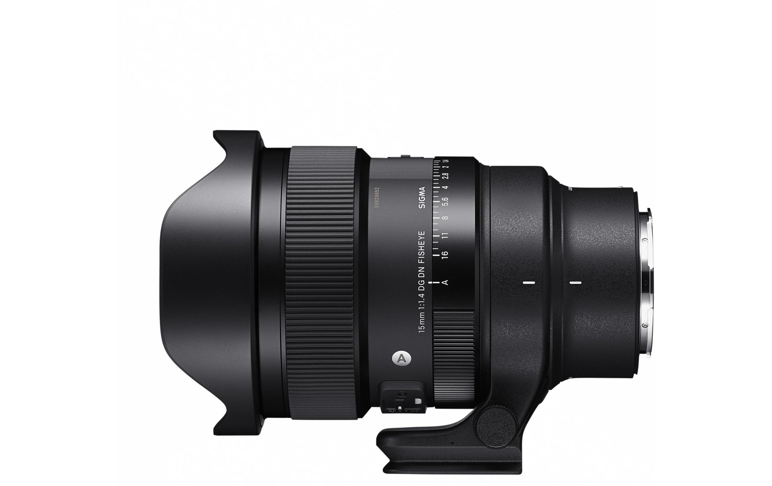 Festbrennweite 15mm F/1.4 DG DN Fisheye – Sony E-Mount<br>Diagonales Fisheye-Wechselobjektiv für 35-mm-Vollformat