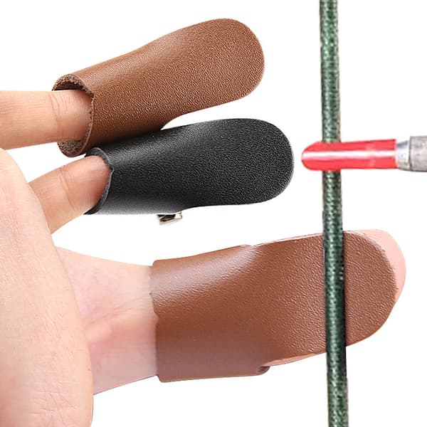 INF Justerbar enkeltlags fingerbeskyttelse for bueskyting