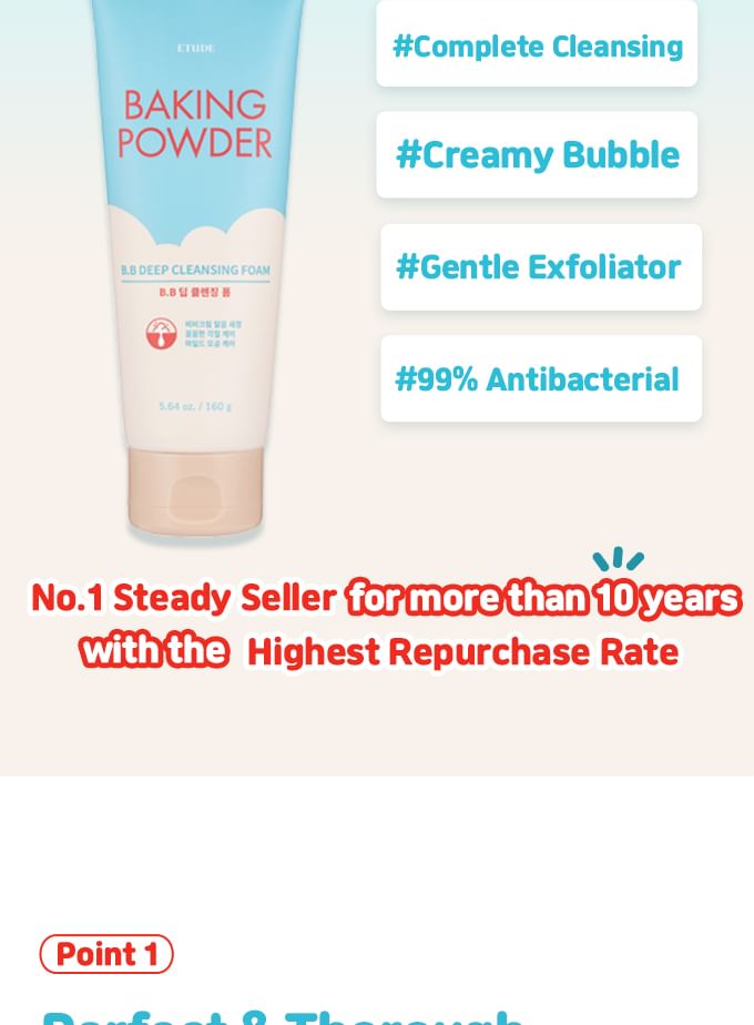 ETUDE - Bakpoeder BB Diep Reinigend Schuim