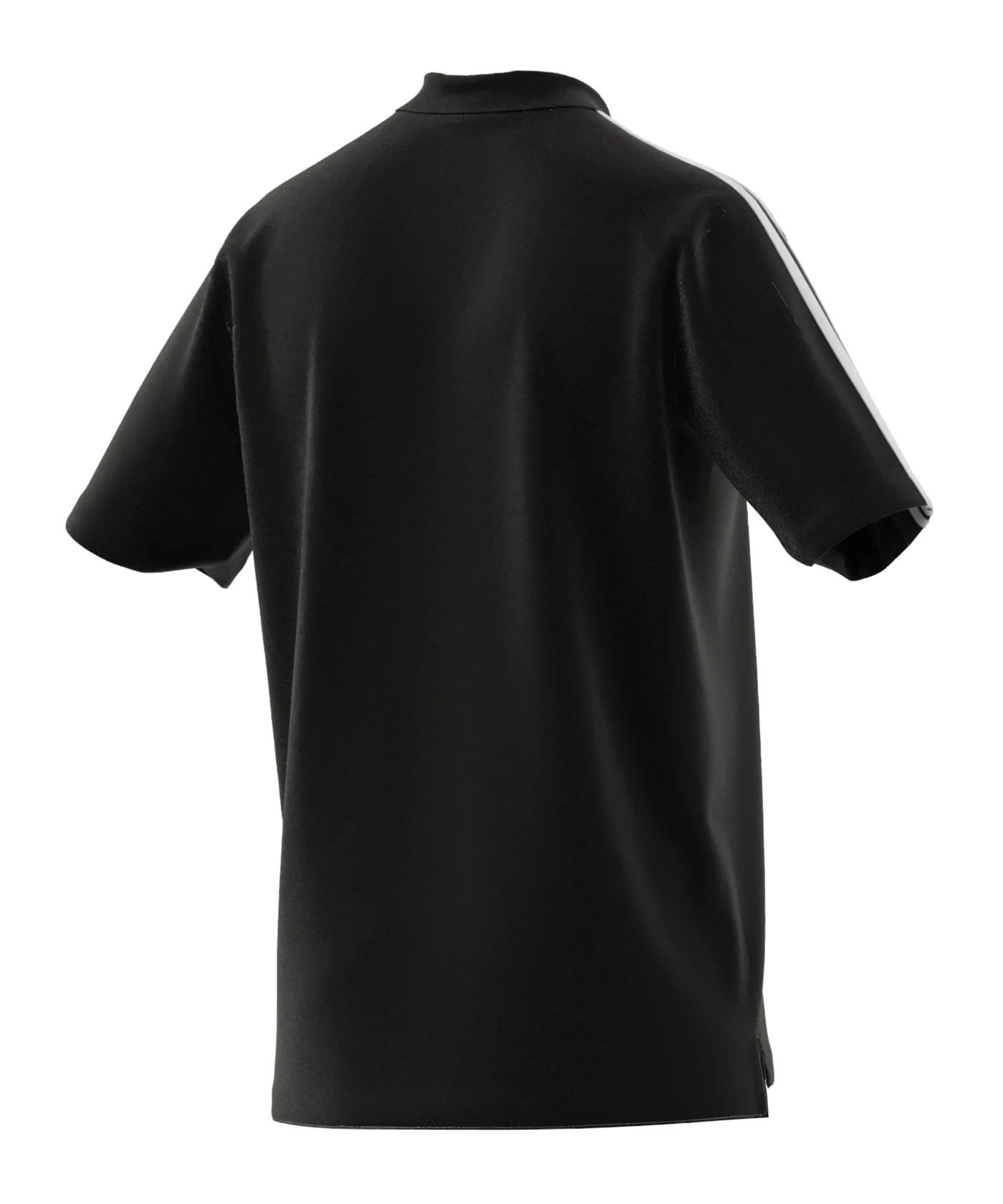 adidas Essentials Piqué Embroidered Small Logo 3-Stripes Black