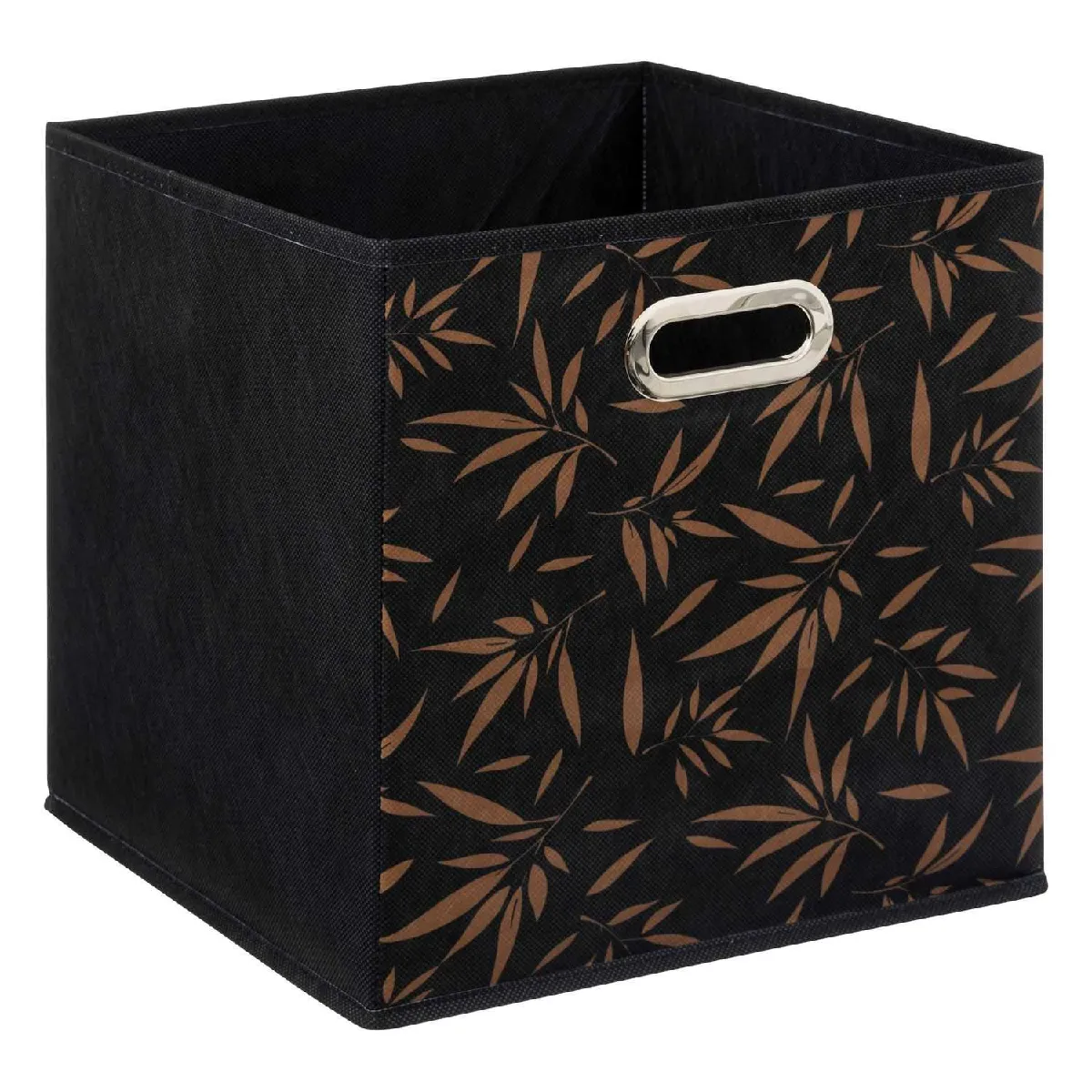 Boîtes de Rangement Tissu Noir Five Simply Smart