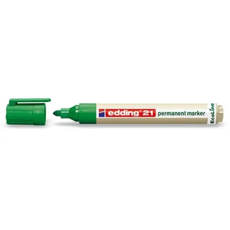 edding 21 EcoLine Permanentmarker, 1.5-3mm grün