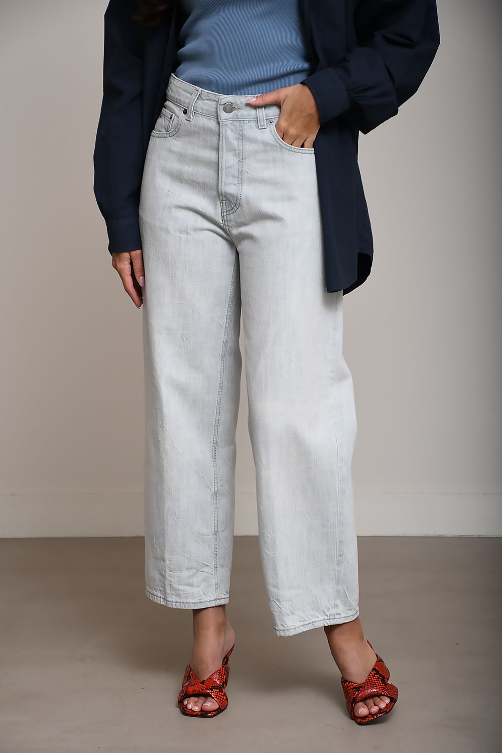 Betty denim straight leg jeans