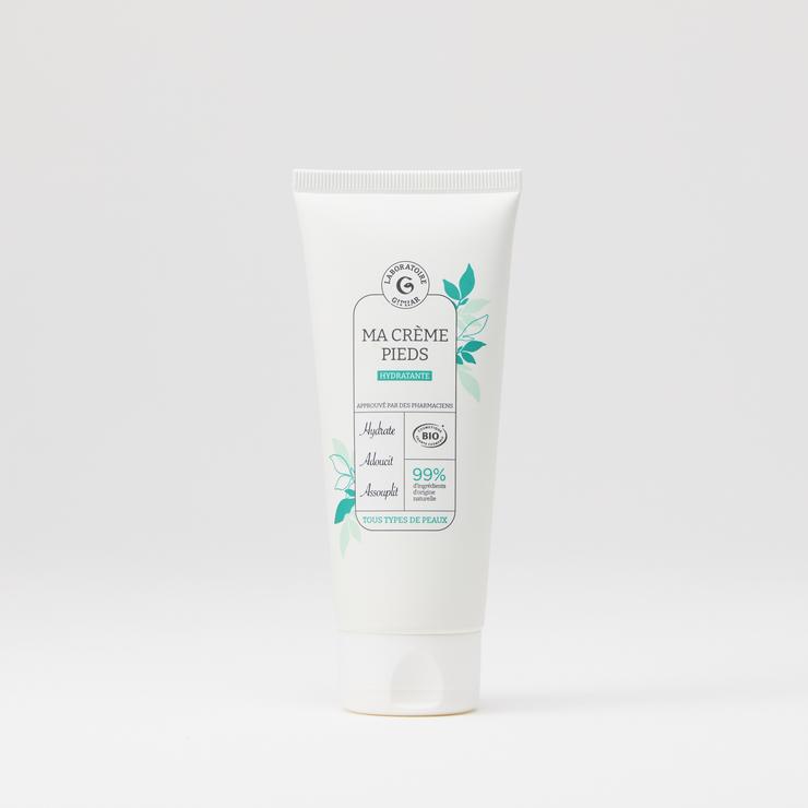 Ma crème pieds hydratante certifiée BIO