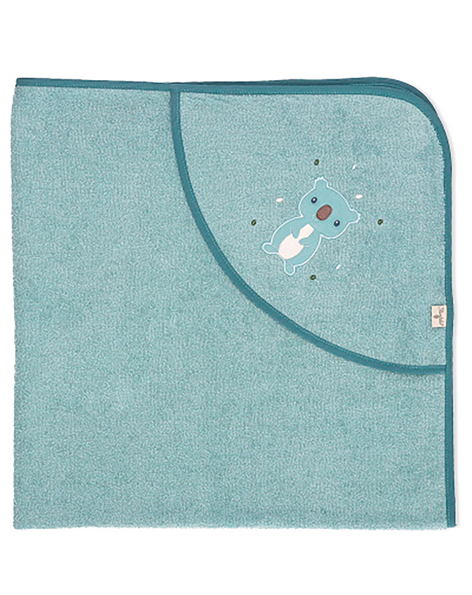 Kapuzenbadetuch KALLA KOALA (100x100) in blau