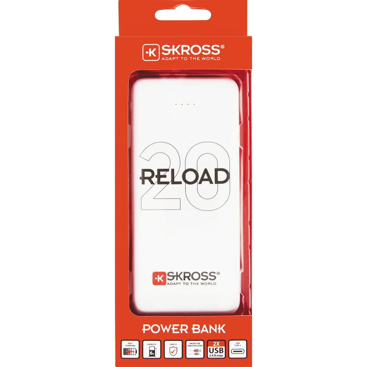 Ladda om 20 Powerbank