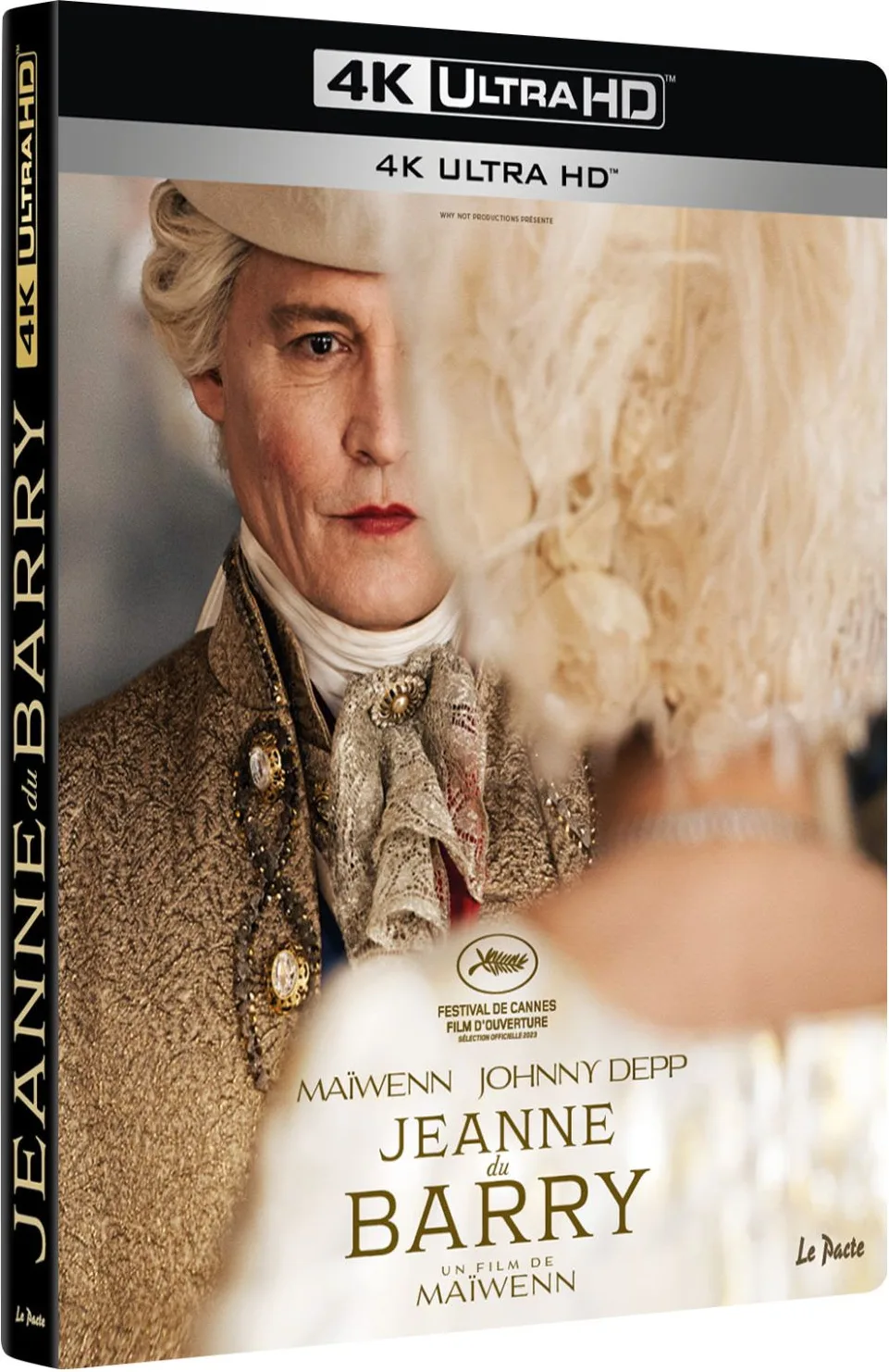 Jeanne du Barry (Blu-ray UHD 4K   Blu-ray) Disques Blu-ray films
