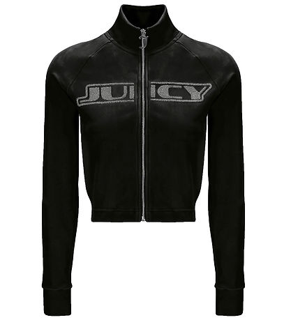 Juicy Couture Cardigan - Velours - Schwarz