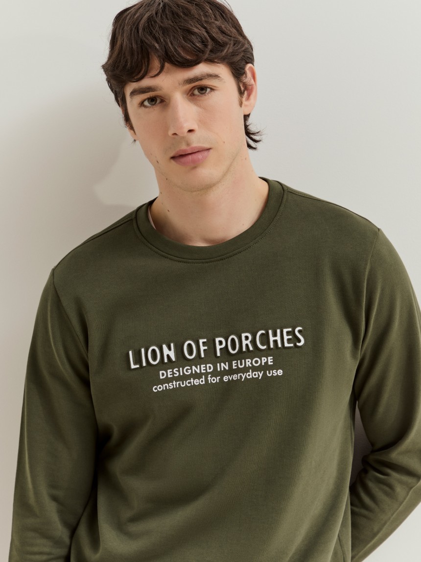 Sweatshirt de algodão