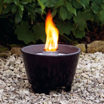 Schmelzfeuer® Keramik, Groß, Schwarz