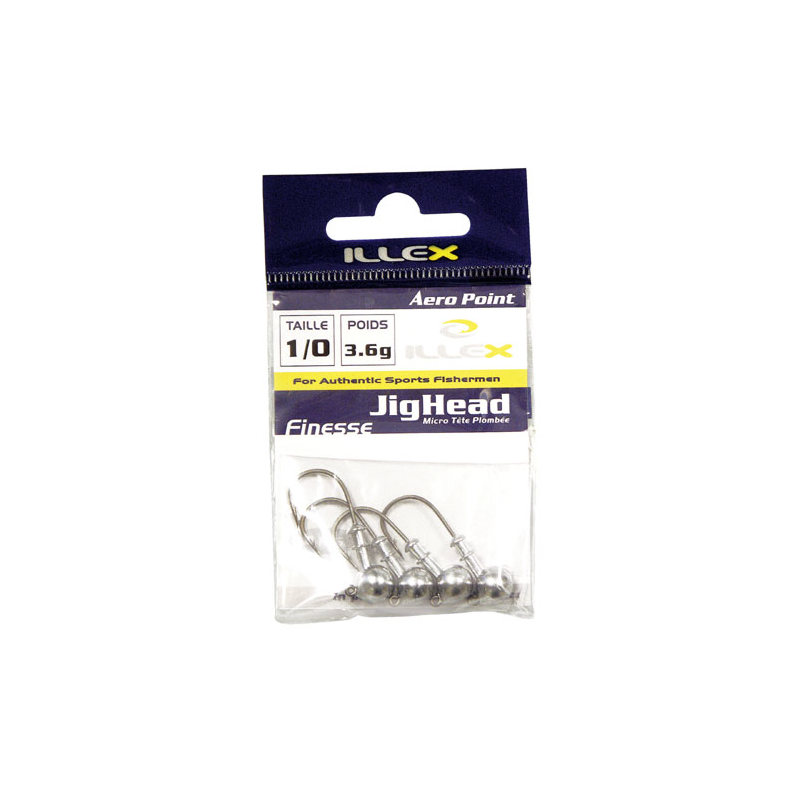 Tete Plombee Carnassiers Illex Finesse Jighead