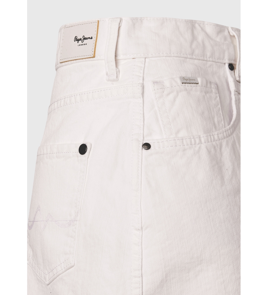 Pepe Jeans Falta Rachel jeans branco
