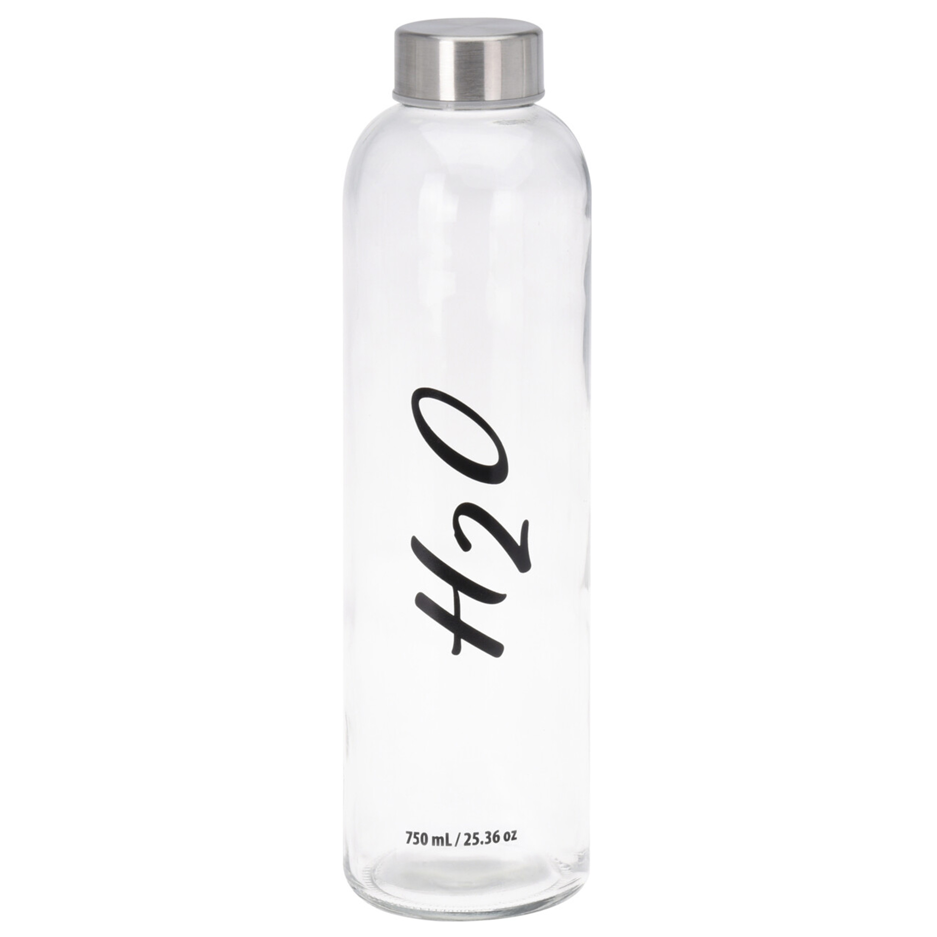 Trinkflasche - sortiert - Glas - 750 ml
