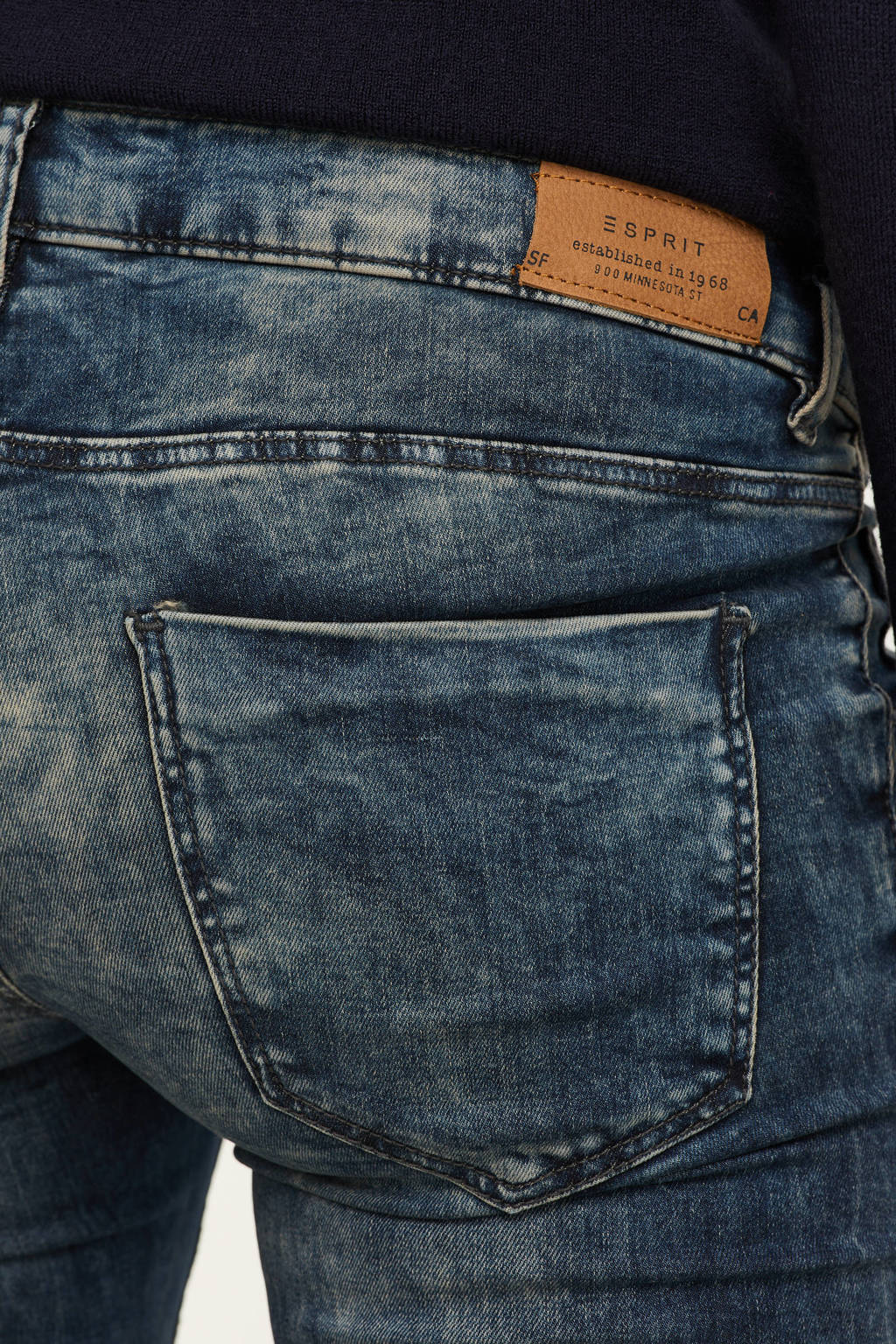 ESPRIT Maternity slim fit zwangerschapsjeans dark denim