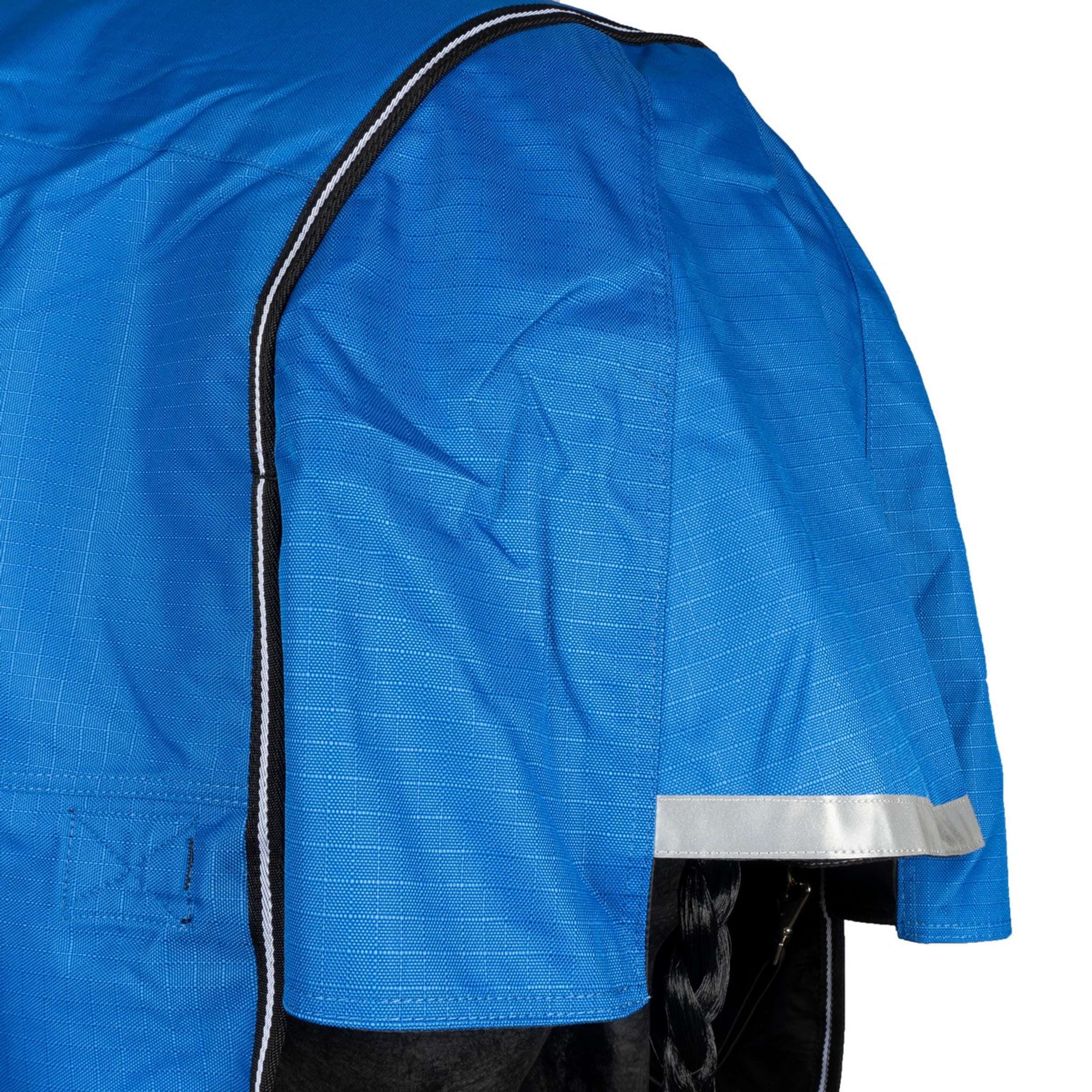 EQUITHÈME Outdoordeken Tyrex 1200D 50g Aisance High Neck Royal Blue