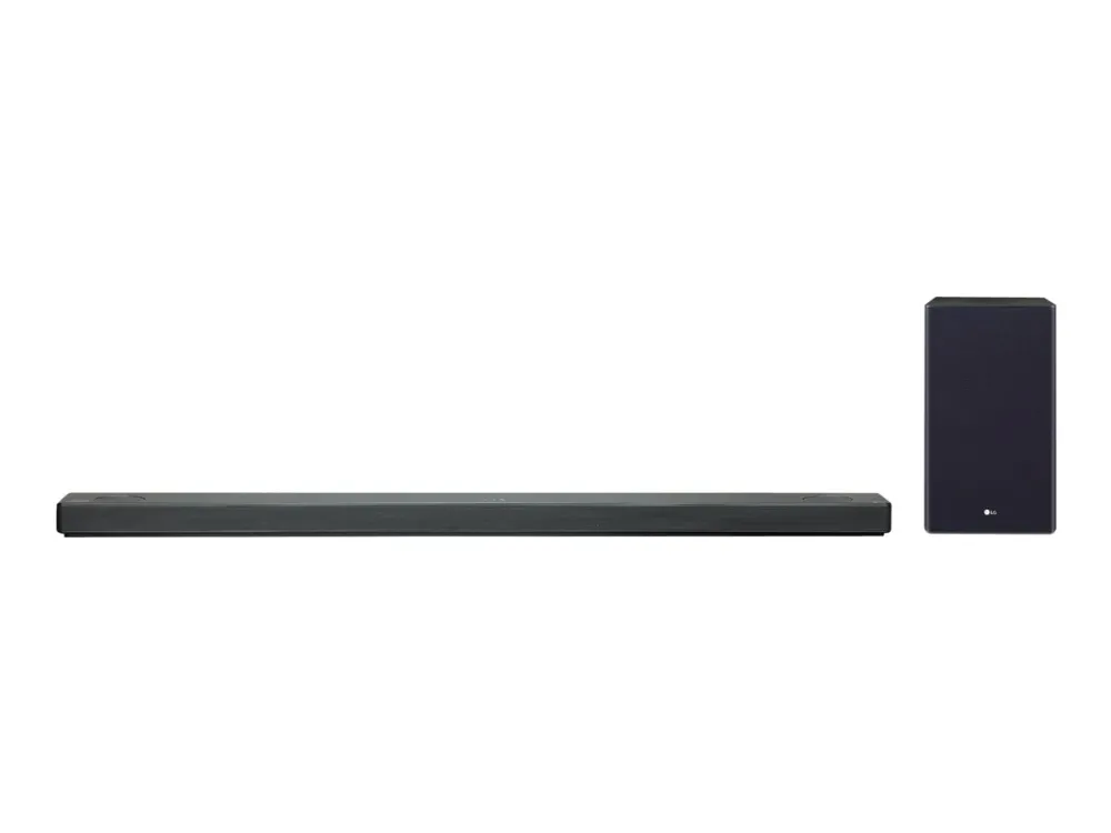 [OUTLET] - LG SL10YG - Lydbarsystem - til hjemmebiograf - 5.1.2-kanal - trådløs - Bluetooth, Wi-Fi - 570 Watt (Total)
