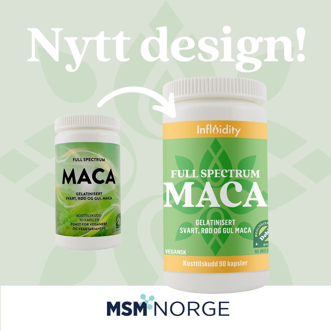 Influidity Full Spectrum Maca kapsler