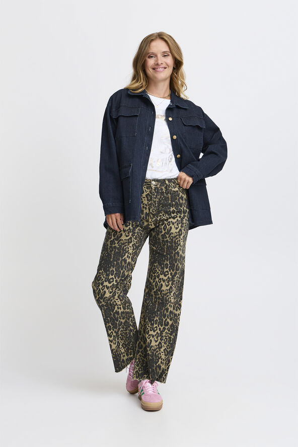 Sorbet SBGUGGA DENIM JACKET Dark denim