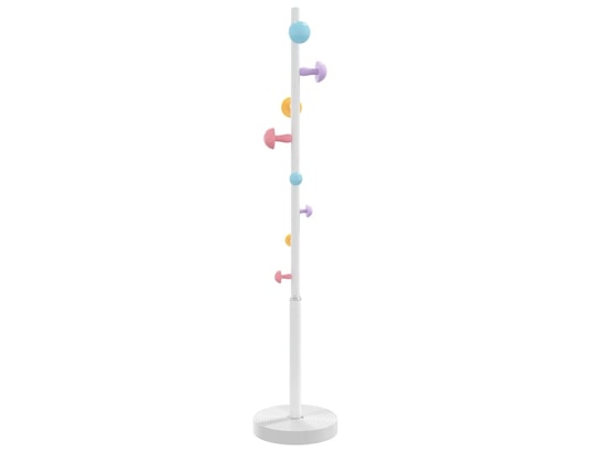 VIDAXL - Porte manteau Porte-manteau blanc 172 cm fer enduit de poudre