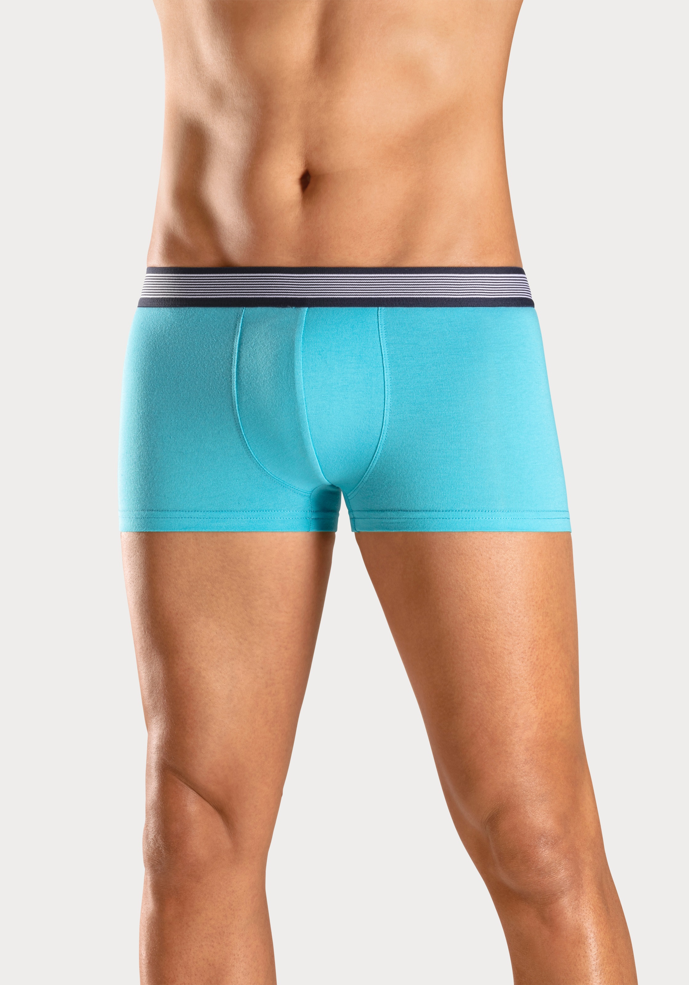 H.I.S Hipster, 4 Stk. knapp sitzende Boxershorts aus Baumwollmischung