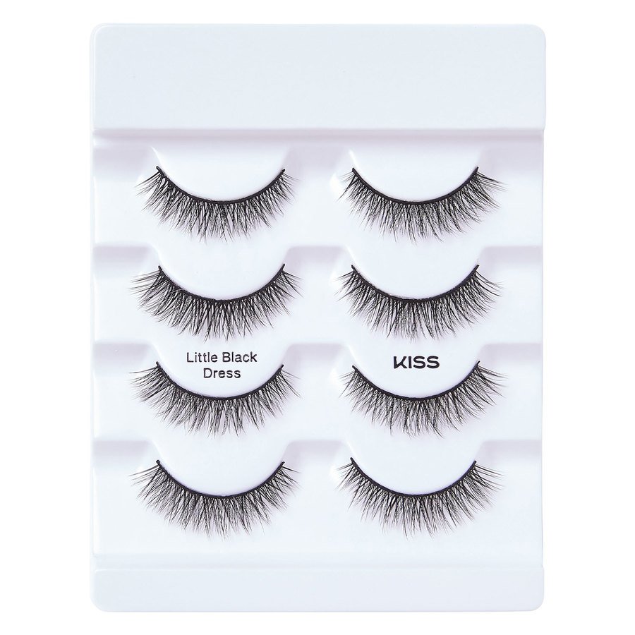 KISS Lash Couture Faux Mink Little Black Dress Multi Pack 4pair