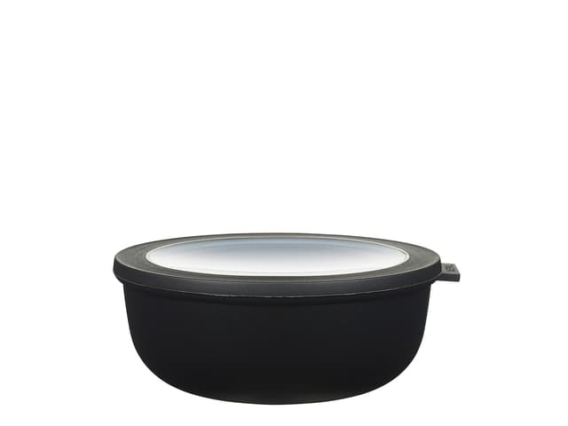 Mepal Cirqula Skål m/låg Dia. 19 x 8 cm 1250 ml Black
