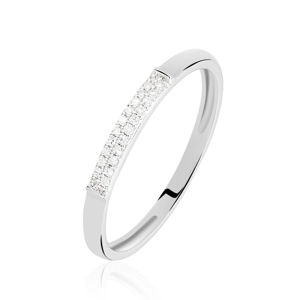 Bague Amani Or Blanc Diamant