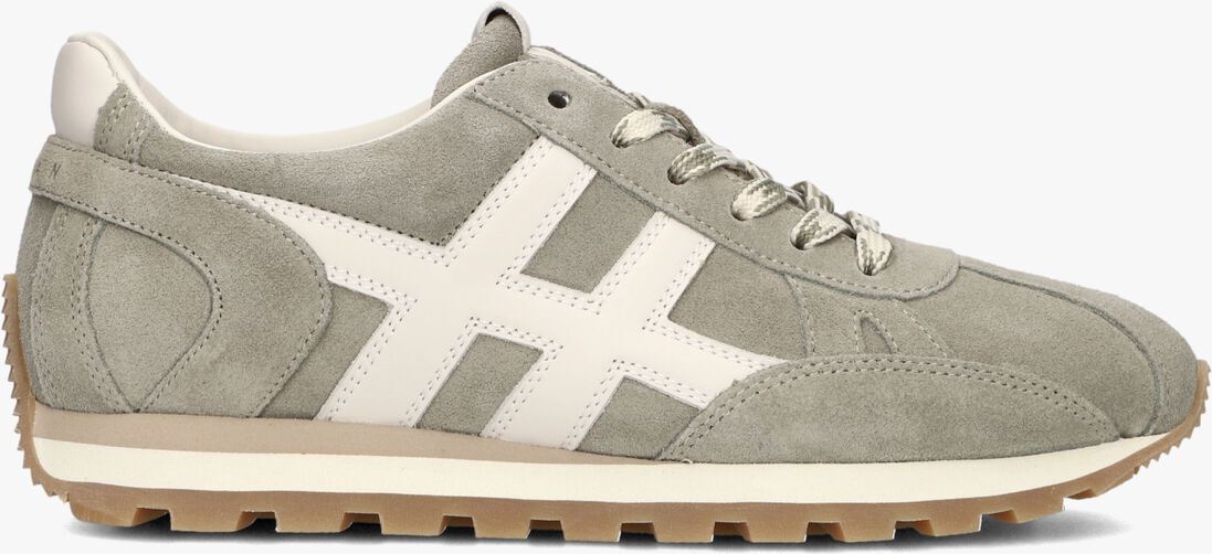 grijze hogan lage sneakers h701 allacciato h