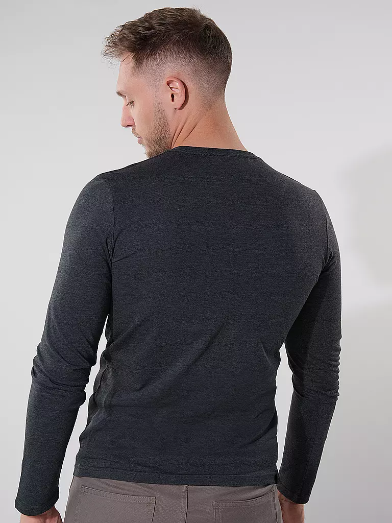 RAGWEAR Langarmshirt ZACHARI grau