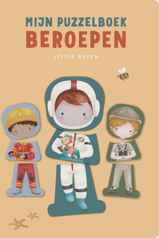 Mijn Puzzelboek Beroepen - Kartonboek - Interactief - Voor Kinderen