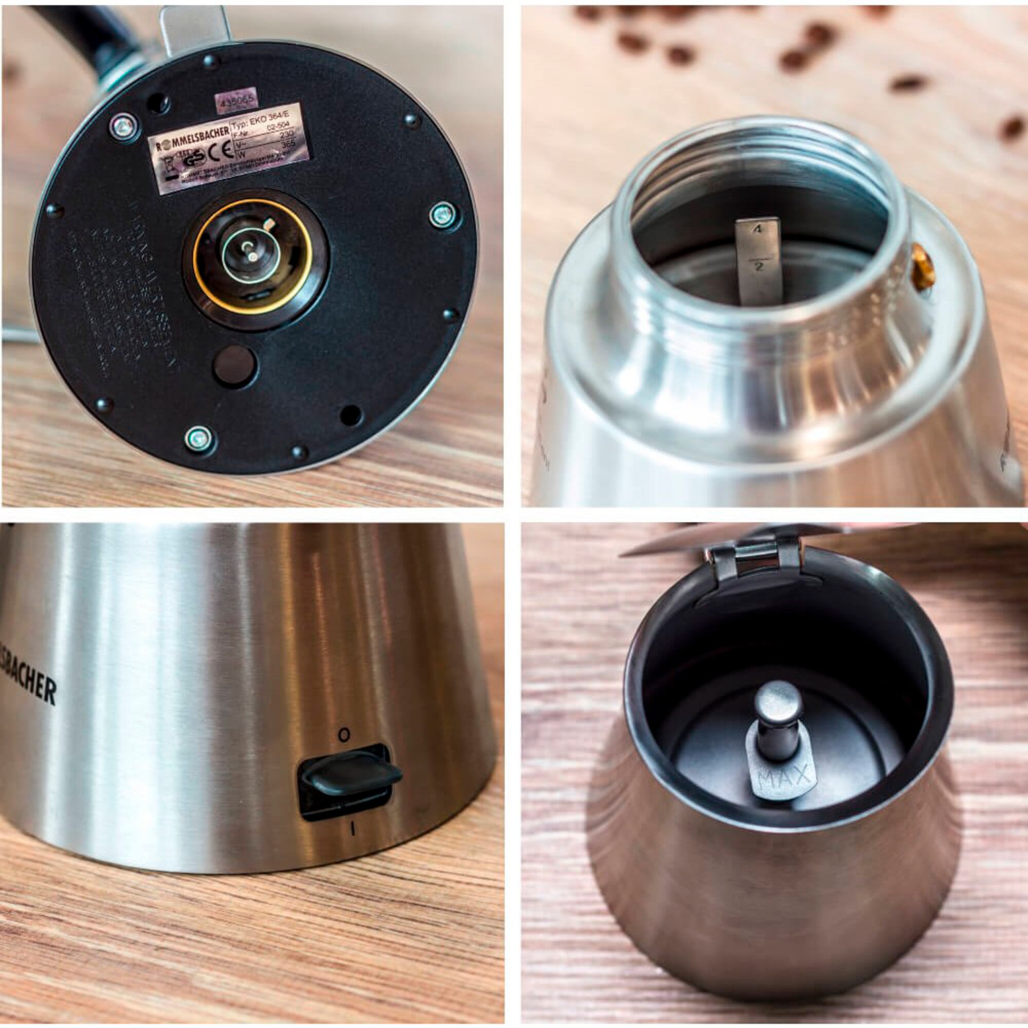 Rommelsbacher Espressomaschine EKO 364/E Elpresso mini