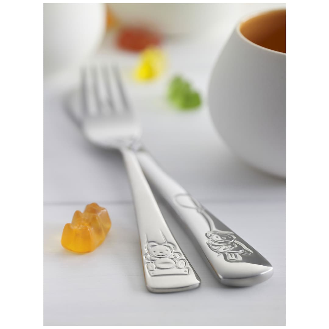 ZWILLING Kinderbesteck-Set TEDDY 4-teilig Edelstahl