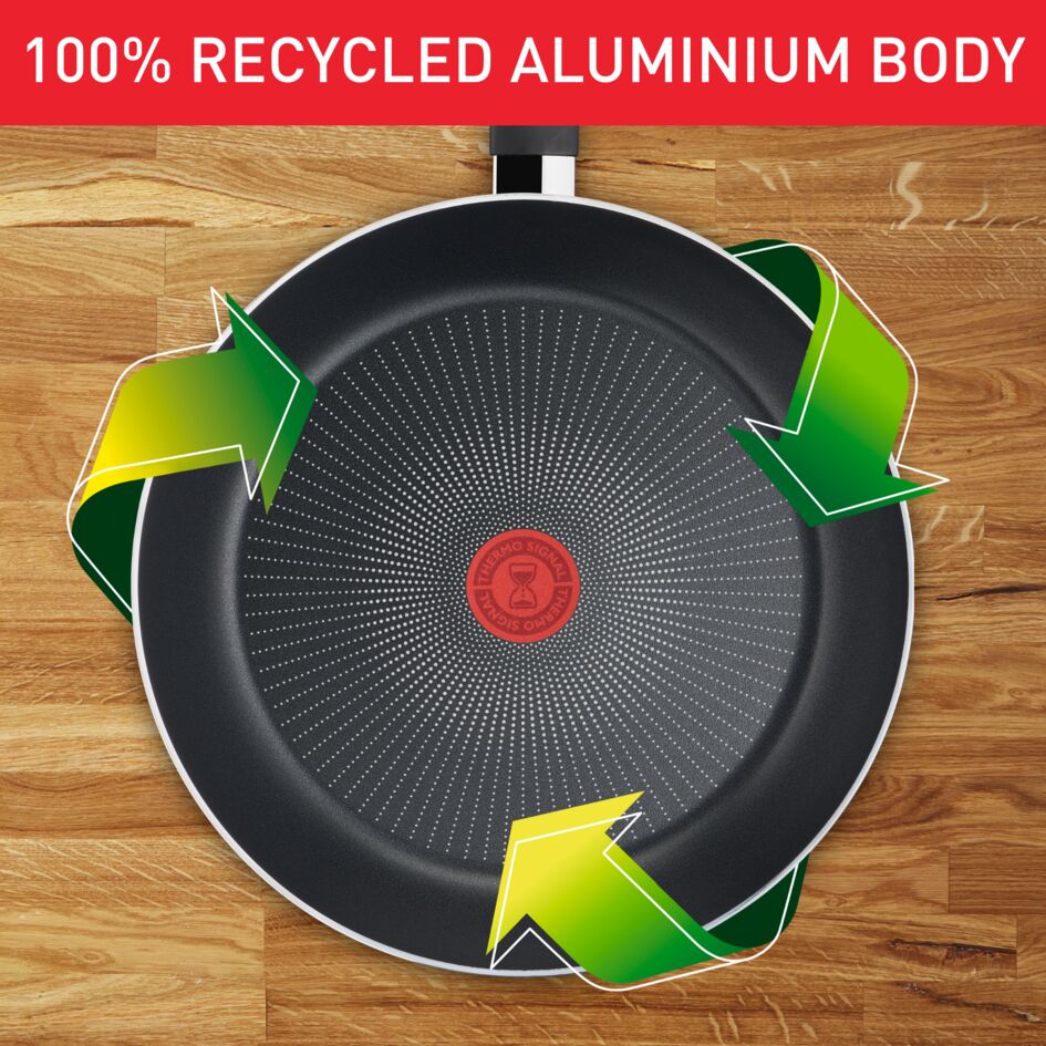 Recycled ON koekenpan 30 cm - inductie