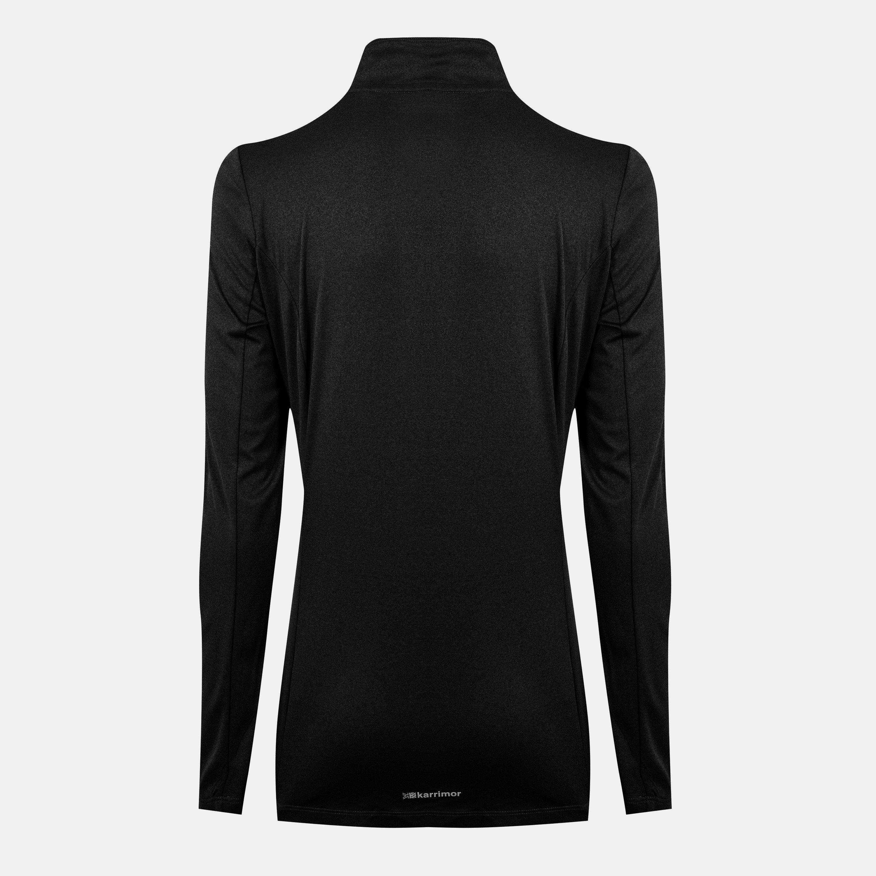 Karrimor LongsleevequarterZip Top Ladies